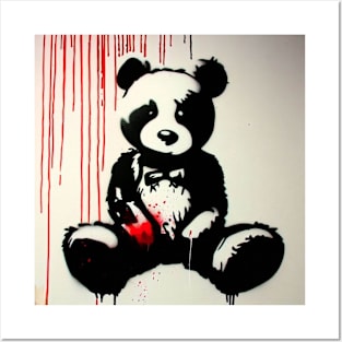 GRAFFITI BEAR Posters and Art